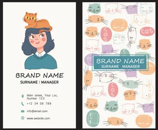 蓝色插画系列请求权