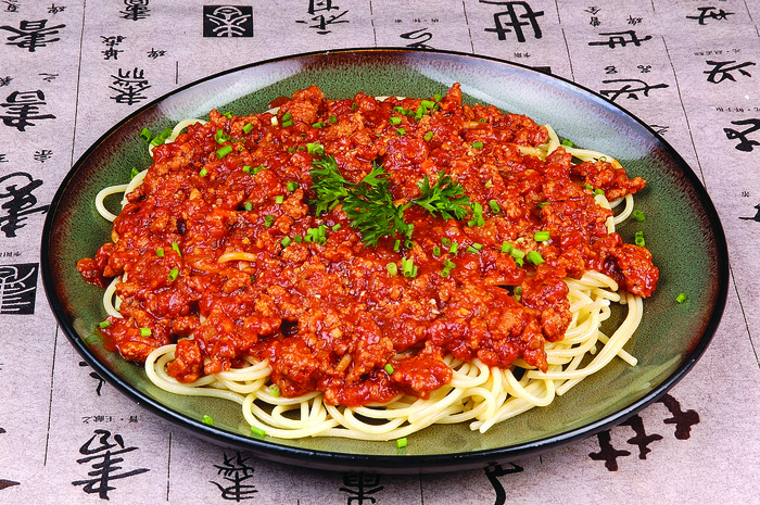 鲜茄汁肉碎意粉