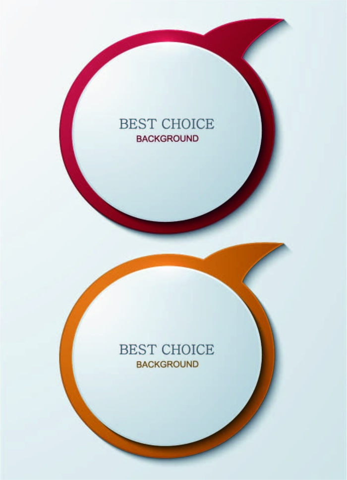 免抠标签矢量素材