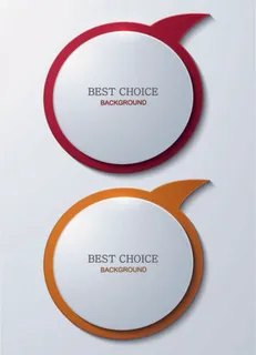 免抠标签矢量素材