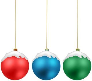 圣诞球小玩意免抠