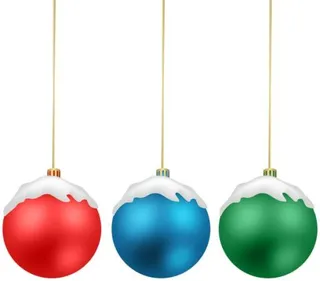 圣诞球小玩意免抠