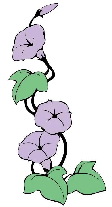 矢量喇叭花cdr矢量模版下载