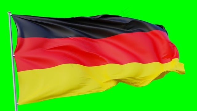 德国, 旗帜, 横幅, 黑色 红色 金色, , 搅拌机