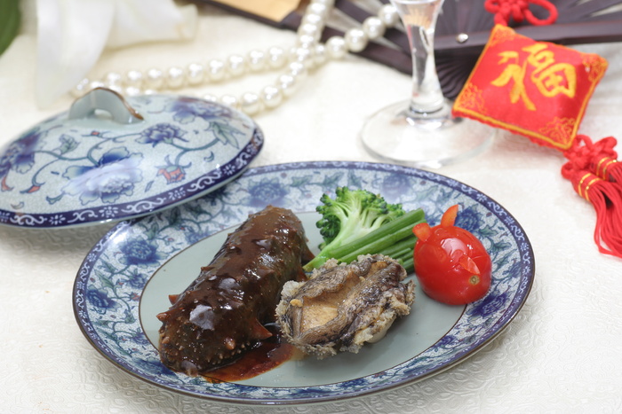 鲍鱼扣辽参 (2)