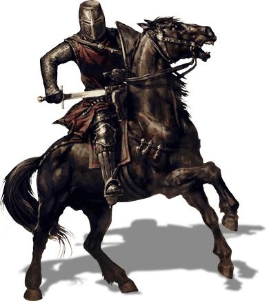 中世纪骑士 PNG免抠(390x436)