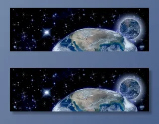 元宇宙世界天空背景墙风景