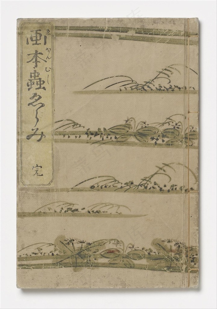 喜多川歌麿绘画素材