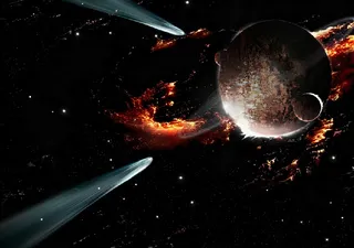 元宇宙世界天空背景墙风景