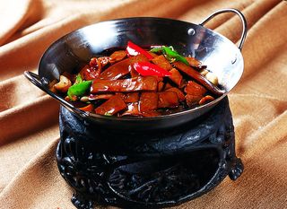 干锅美食焖锅湘菜麻辣香辣纸锅干锅蛋香干