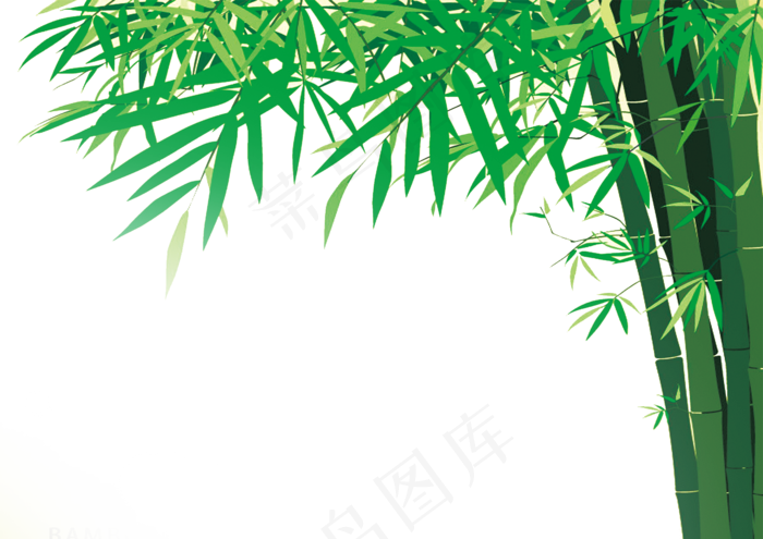 免抠实物竹子摄影图透明图层