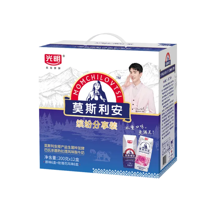 光明穆斯利安8超市商品白底图免抠实物摄影png格式图片透明底