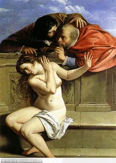 世界油画--受诱惑的美女 世界油画--受诱惑的美女