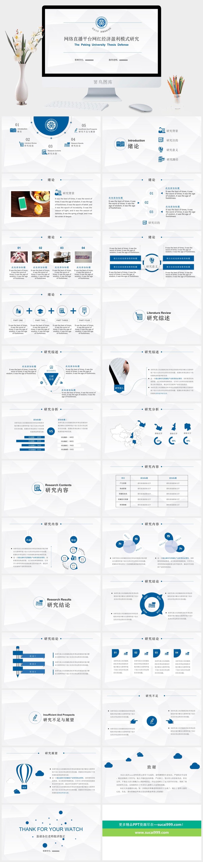 网红经济盈利模式研究PPT