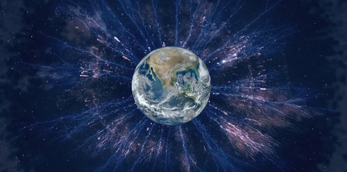 元宇宙世界风景背景墙 元宇宙世界风景背景墙