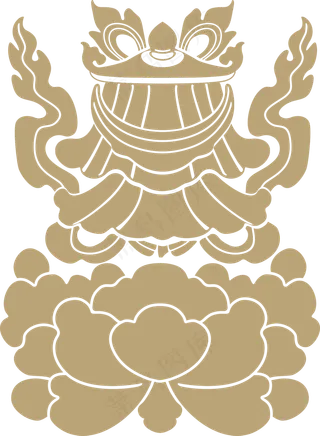 中国风传统吉祥寓意图案古代喜庆祥瑞纹样纹饰PNG免抠