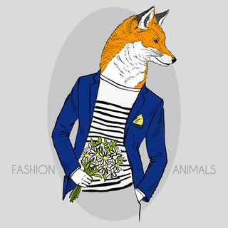 拟人动物 卡通头像