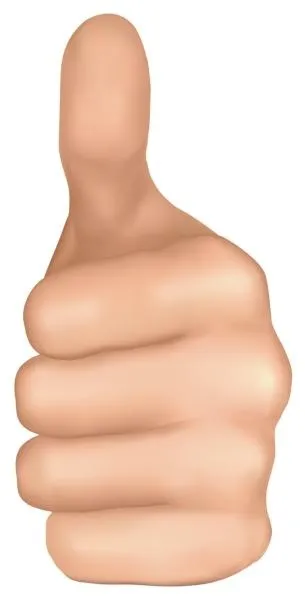 竖起大拇指 PNG免抠(305x600)