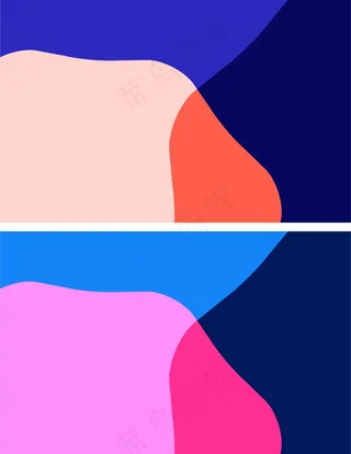 炫彩几何图形背景 几何艺术设计