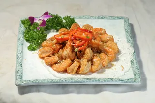 美极油爆虾38元