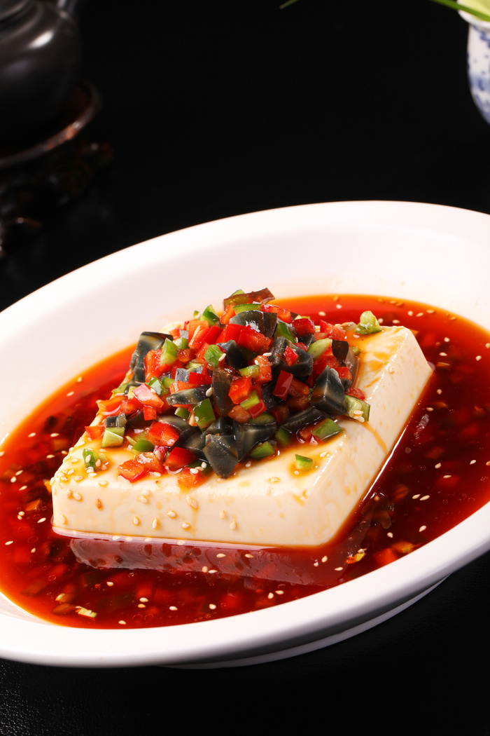 皮蛋豆腐 (2)