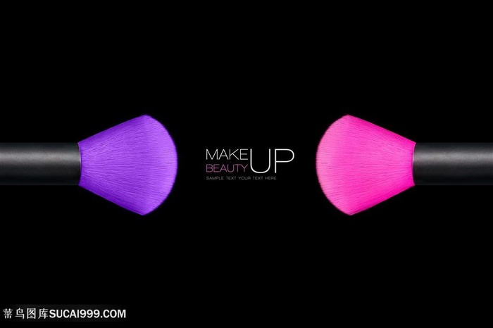 女性用品化妆笔笔刷高清图片