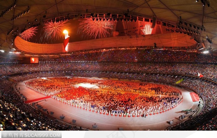 奥运会开幕式-世界代表团 JPG