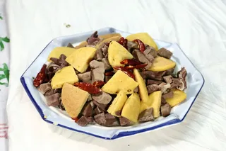 12金饼炒羊杂 *烧烤