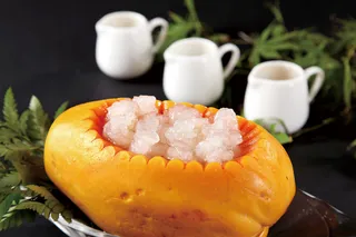 夏威夷木瓜炖雪蛤 