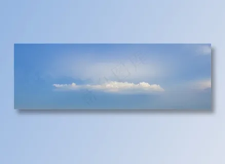 蓝天一片白云 蓝天一片白云