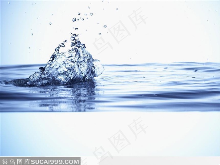 溅起的水花
