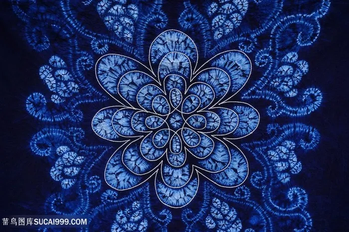 丽江特色扎染布