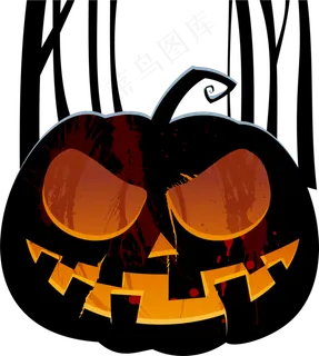 万圣节节日卡通素材南瓜