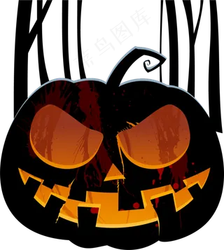 万圣节节日卡通素材南瓜