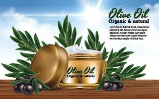 设计化妆品样品素材