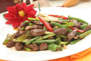 杭椒爆炒鸡心28元