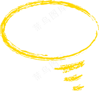 卡通边框 卡通彩色框  手绘对话框 可爱边框 免抠