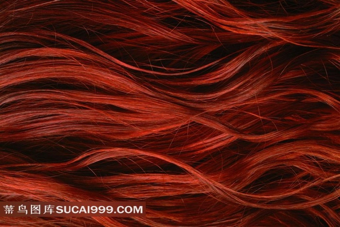 深亚麻色头发图片