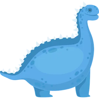 卡通恐龙生日宝宝宴派对素材恐龙派对免扣素材