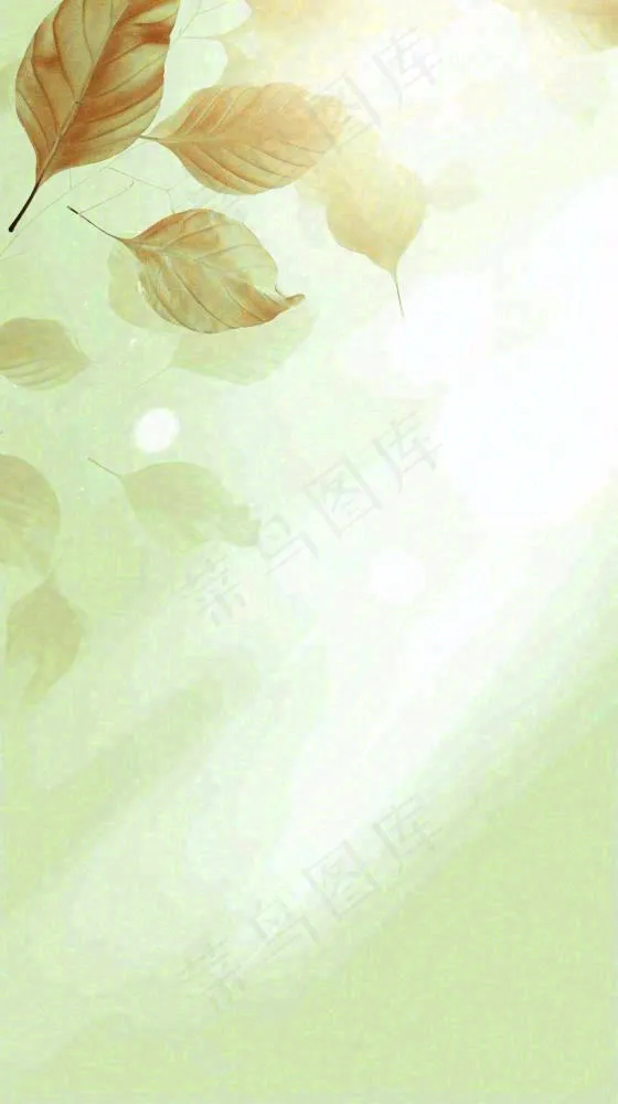 绿色清新阳光渐变背景，淡雅清爽(816x1456)