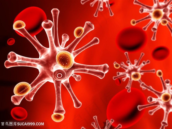 病毒细菌活动微生物高清图片