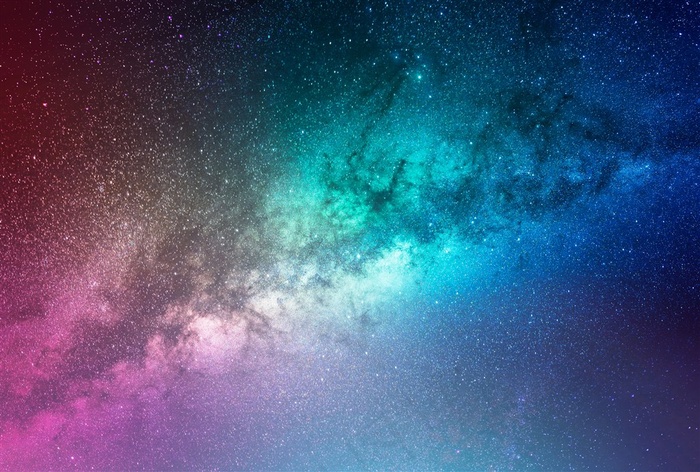 唯美星空背景高清图片