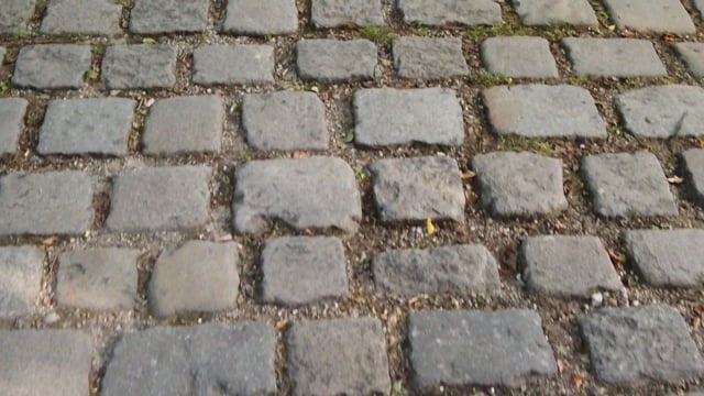 石头, 街道, 鹅卵石, 结构, 建造, 老的, 欧洲