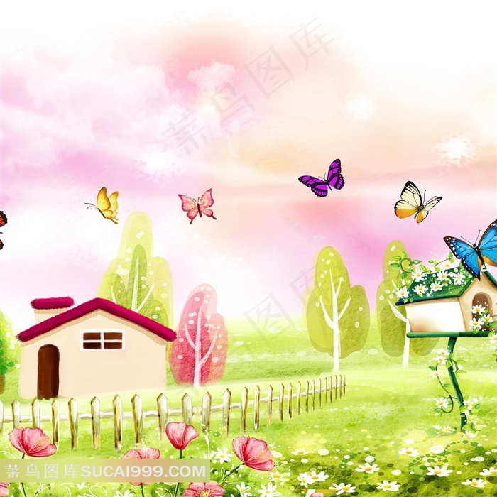 现代绘画艺术插画