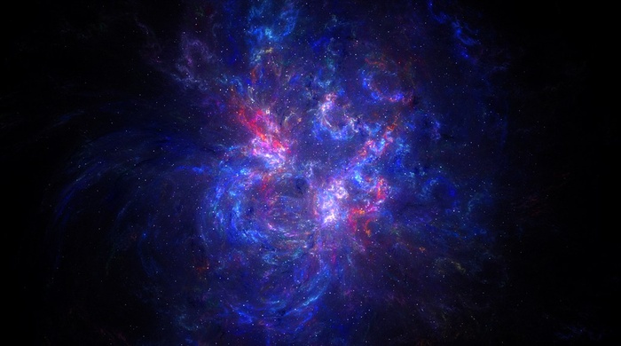 梦幻红蓝星球高清