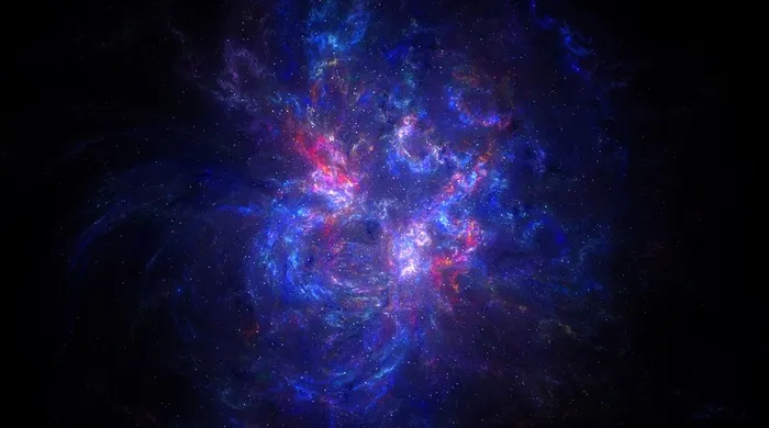 梦幻红蓝星球高清