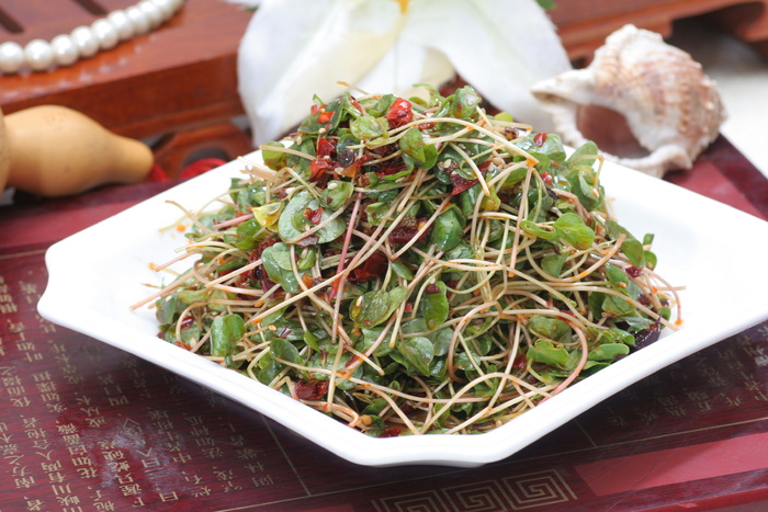 麻辣荞麦苗 (2)