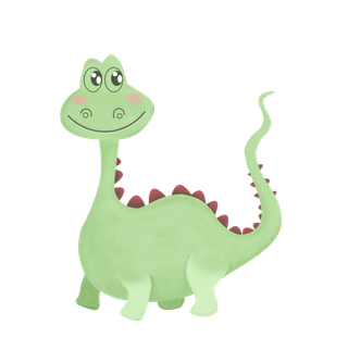 恐龙小绿色