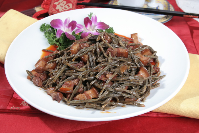 37干豆角烧肉－福华