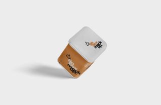 茶叶包装盒样机智能贴图PSD模板